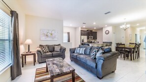 This townhome has a total of 5 bedrooms.