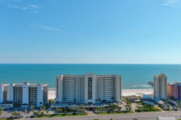 Bird's eye view of Admirals Quarters