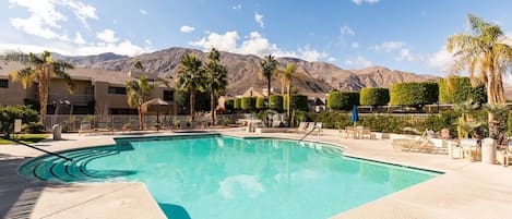 One of two, welcoming and inviting pools. Heated in the winter.