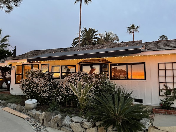Front of the house