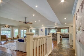 Living Room into Kitchen