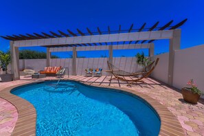 Pool area with Pergola