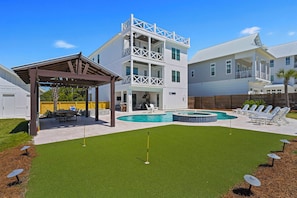 The Belvedere - Extravagant Vacation Rental House with Amazing Outdoor Space Including a Private Pool and Hot Tub in Blue Mountain Beach, Florida - Five Star Properties Destin/30A
