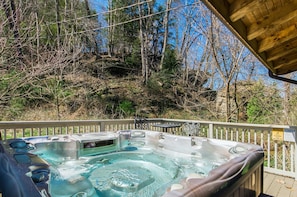 Bain à remous extérieur