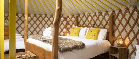 Goldfinch Yurt, Yorkshire; Luxury glamping