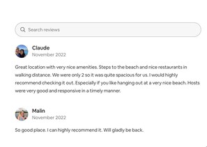 5-Star Accommodation! Check out what our visitors are saying.