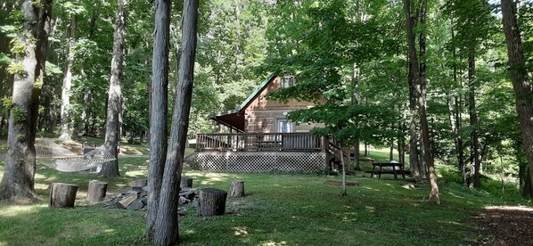 Rustic, Secluded Cabin-Walk to River-Hot tub-Close to Downtown West Jefferson