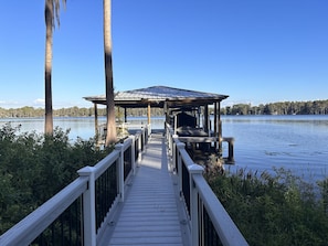 New dock for our guests