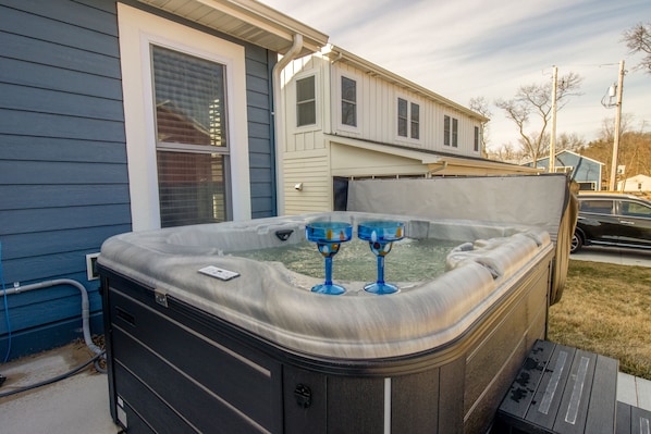 Bubbelpool utomhus