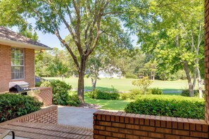 Back Patio | Gas Grill w/ Starter Propane Provided | Golf Course Views