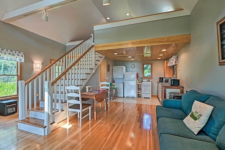 Stonington Vacation Rental | Studio | 1BA | 700 Sq Ft | Stairs Required