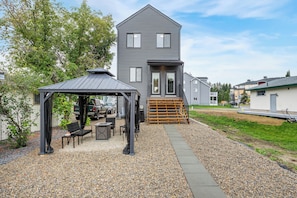 Back of House - Gazebo, BBQ, & Fire pit