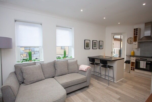 A wonderful cosy kitchen diner for enjoying an evening with friends and family
