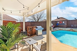 We try to keep the pool open all year. Send us a message for our pool schedule.