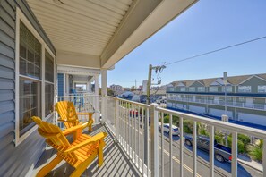Covered Balcony on Third Floor Bedroom