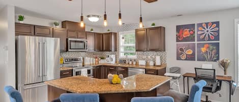 Kitchen with all new appliances