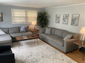 Oversized living room.