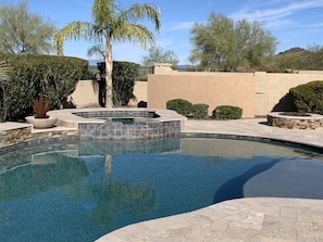 Pool and spa