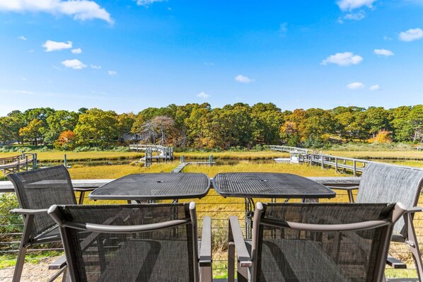 Backyard Deck Table