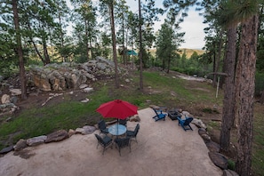 Main house outdoor living space