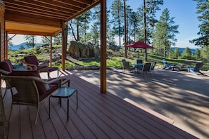 Main house outdoor living space