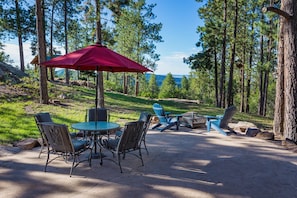 Main house outdoor living space