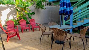 Chair, Furniture, Indoors, Deck, House