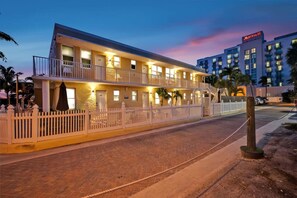 Sunset Front of Building