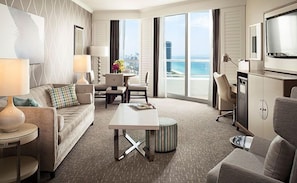 Living area with view
