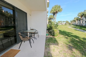 St. Augustine Beach Rentals Back Patio