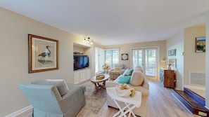 Living Room with HDTV