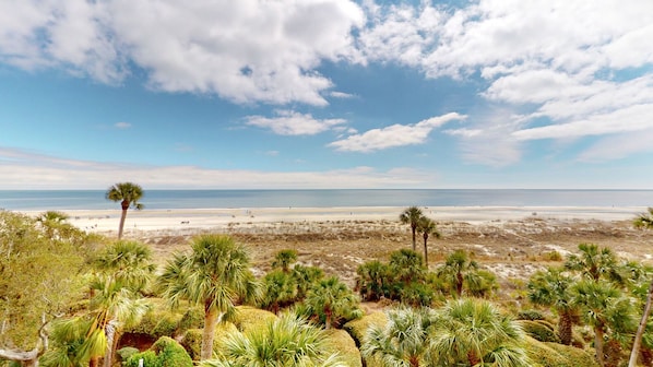 Direct Oceanfront View from Private Balcony