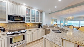 Fully Stocked Kitchen