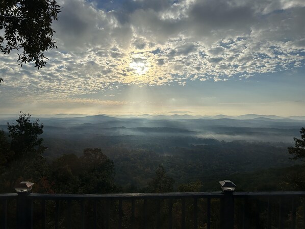 Vue depuis l’hébergement 