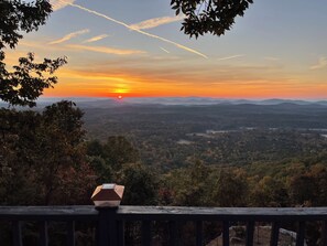 Epic sunrises from the balcony