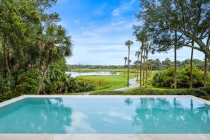 View from pool