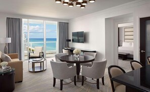 Living and dining area