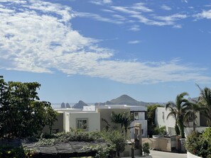 View from terrace.