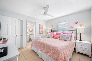Spacious bedroom