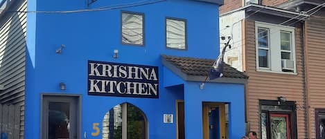 You can get 10% discount from Krishna Kitchen during your stay~