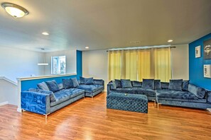 Living Room | Main Floor | Steps Required | Pack 'n Play Available | Smart TV