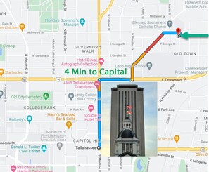 4 Min to Capital Bldg