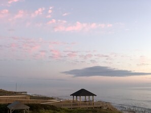 View from the private balcony towards Kill Devil Hills.