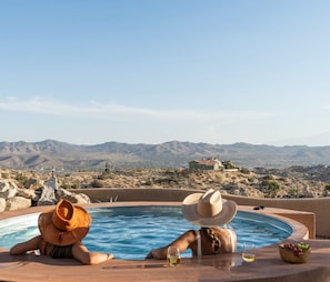 Take in the 360 degree views on the Yucca mesa.