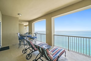 Spacious Balcony with Incredible Views