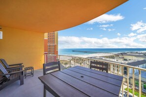 Spacious Balcony with Incredible Views