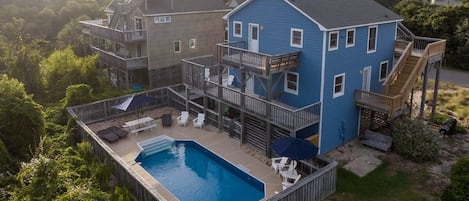 Aerial View of the Pool