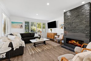 Main Lounge room with smart TV