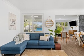 Open plan living area