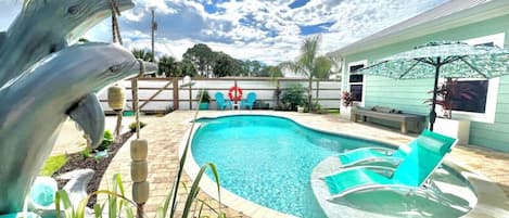 Beach House with Private Pool!